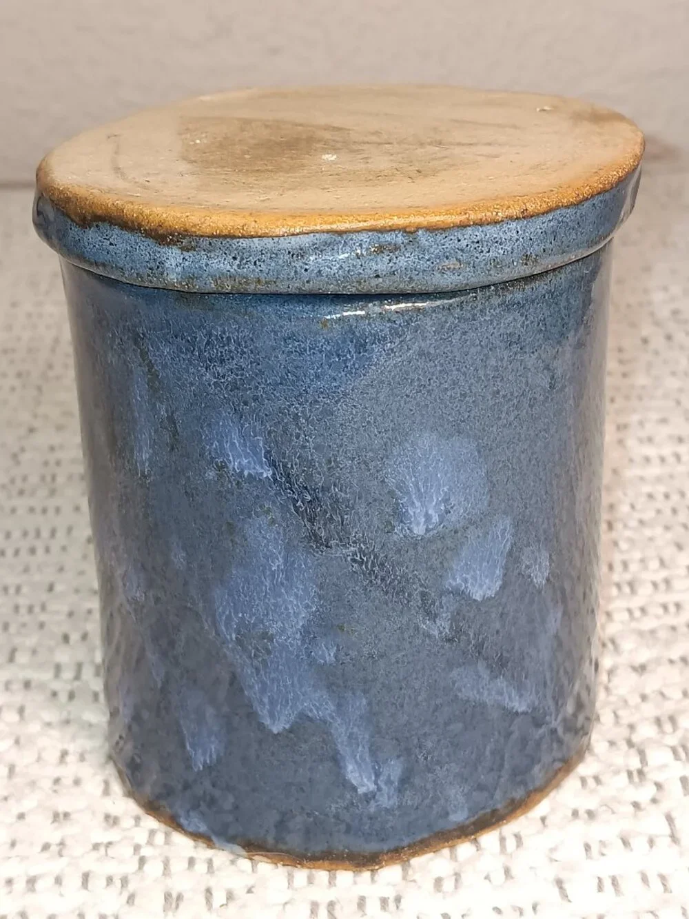 Handmade Artisan Pottery French - Style Butter Dish Keeper